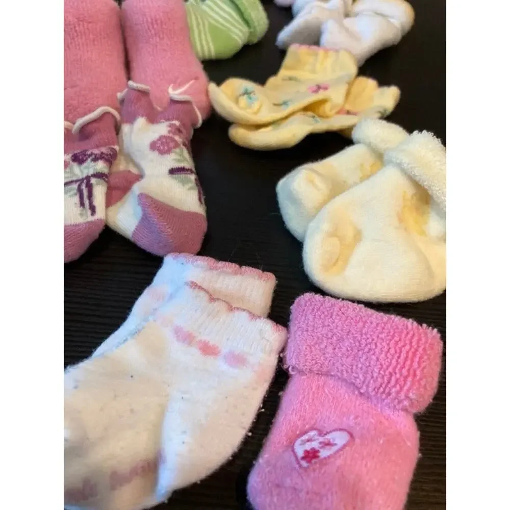Newborn Sock Bundle - 16 pairs
